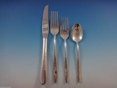 Autumn Leaves by Reed & Barton Sterling Silver Flatware Service Set 51 Pieces