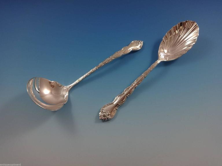 Feliciana by Wallace Sterling Place Soup Spoon 7" 