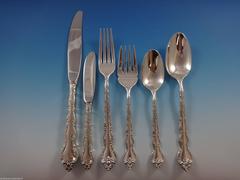 Feliciana by Wallace Sterling Silver Flatware Set for Eight Service 56 Pieces