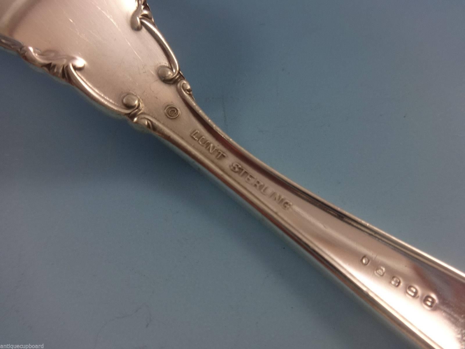 Servicio de cubiertos de plata de ley Mignonette by Lunt 44 piezas con mantequillas Plata esterlina en venta
