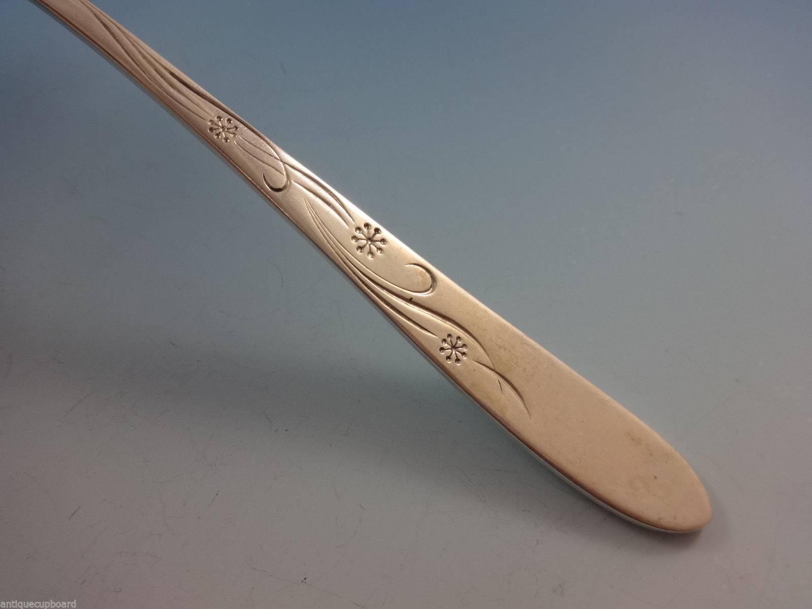 XX secolo Servizio di posate in argento sterling Cynthia Engraved by Kirk per 12 persone 77 pezzi in vendita