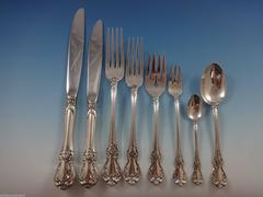 Old Master by Towle Sterling Silver Flatware Set Eight, Service 67 Pieces Dinner