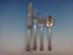 Homewood by Kirk Stieff Sterling Silver Flatware Service for 8 Set 39 Pieces