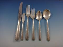 Camellia by Gorham Sterling Silver Flatware Set 8 Service Luncheon 49 Pcs