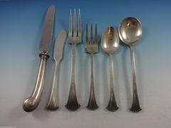 Onslow by Tuttle, Besteckset aus Sterlingsilber für 12 Personen, 77 Teile