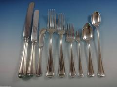 Old French by Gorham Sterling Silver Flatware Dinner Service Eight Set 78 Pieces