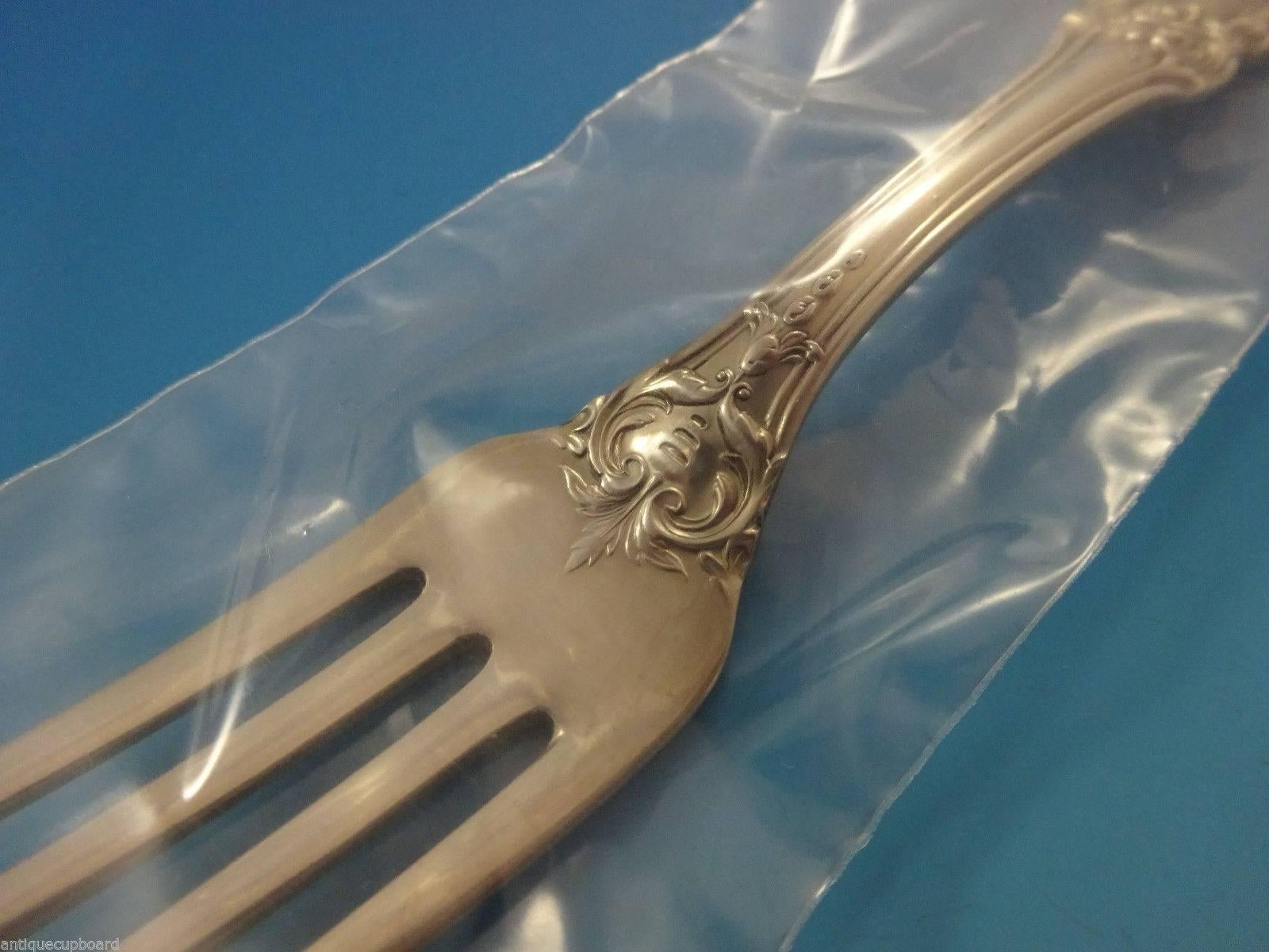 Mid-20th Century Francis I Reed & Barton Sterling Silver Flatware for Eight Set 32 Pieces, New