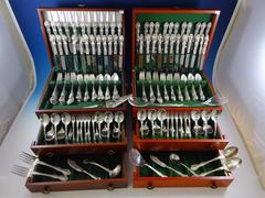 George & Martha by Westmorland Sterling Silver Flatware Set 48 Service 300 Pcs