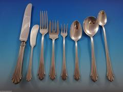 Homewood by Kirk Stieff Sterling Silver Flatware Service for 12 Set 99 Pieces