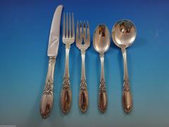 Old Mirror by Towle Sterling Silver Flatware Service Set of 30 Pieces
