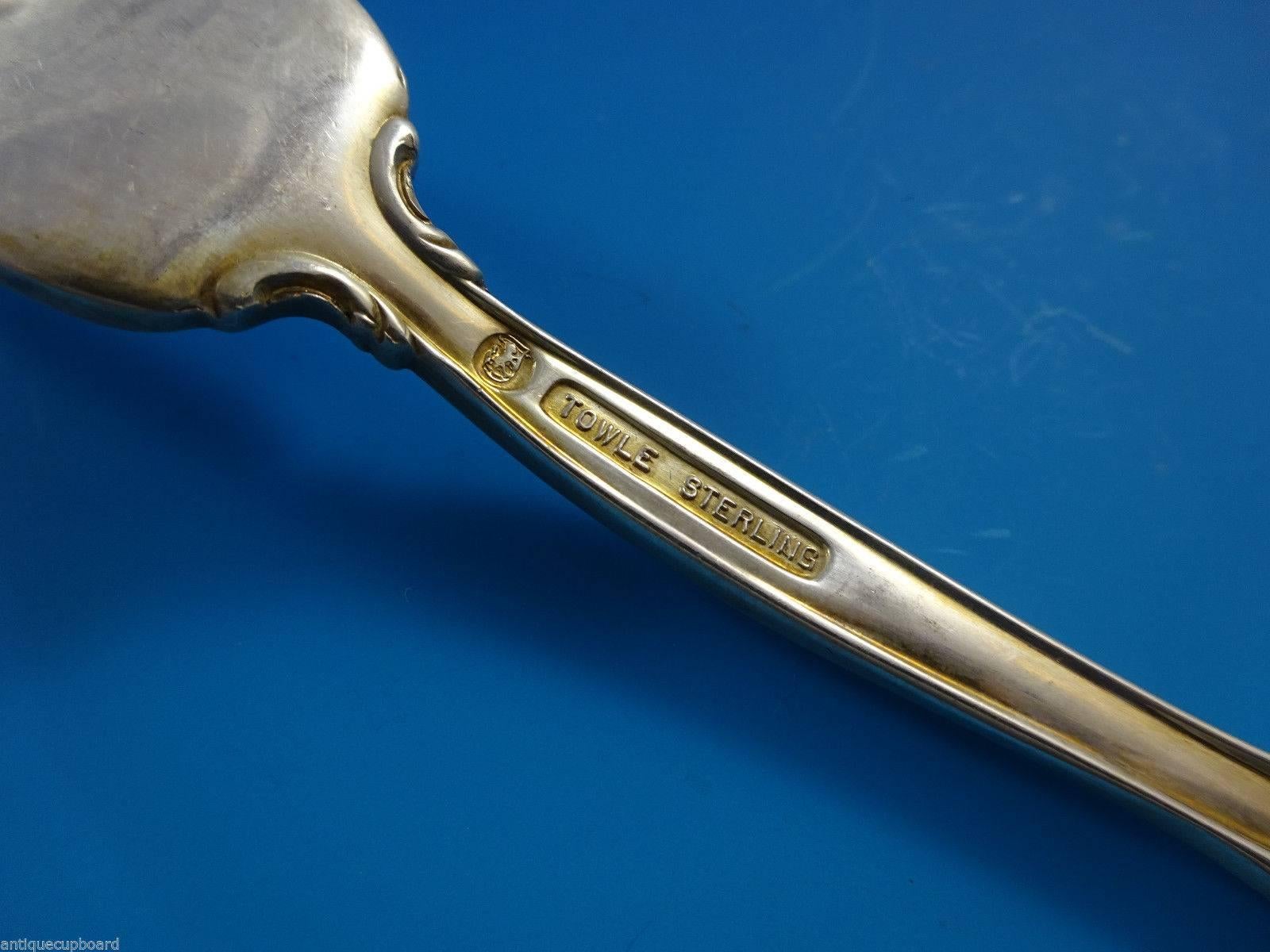 Metà XX secolo Fontana by Towle - Set di posate in argento sterling per 8 persone per il pranzo 32 pezzi in vendita