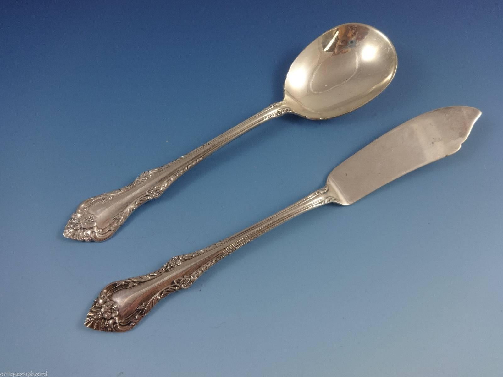 Melbourne by Oneida Sterling Silver Flatware Set for 8 Service 52 Pieces For Sale 2