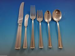 Marie Louise by Blackinton Sterling Silver Flatware Set 8 Service 52 Pieces