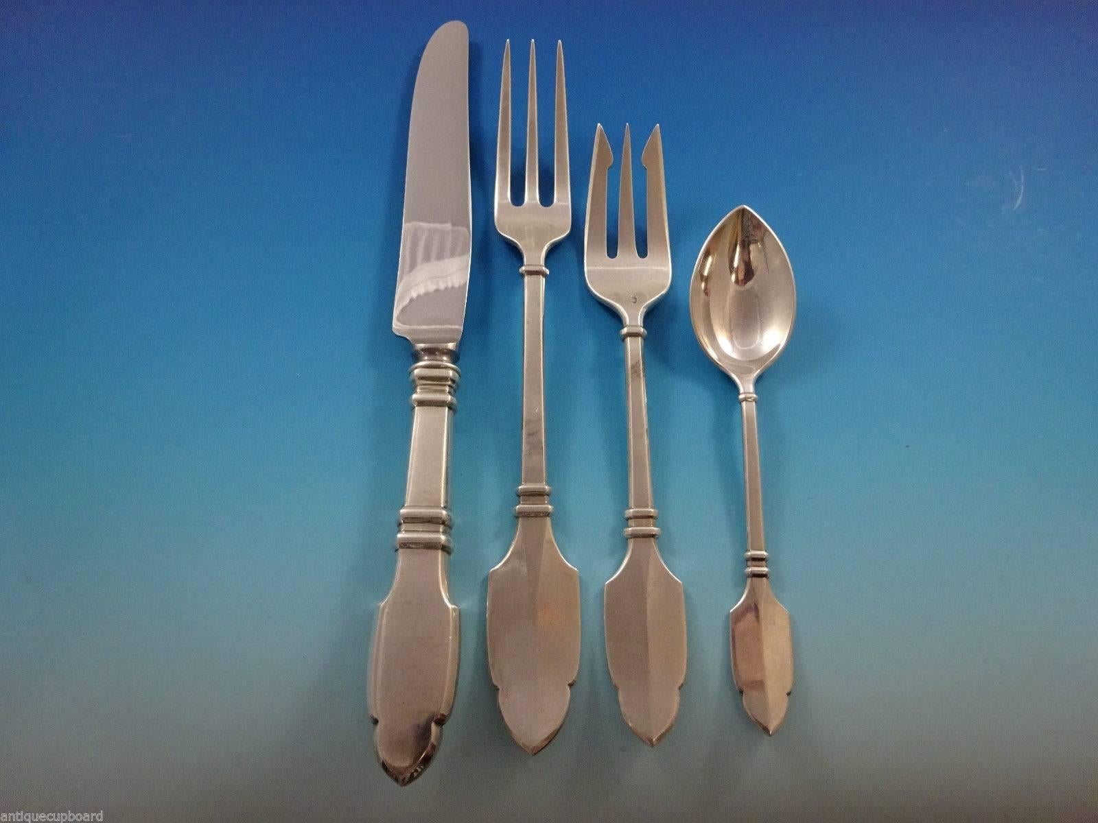 Service de table Robert Bruce par Graff, W & D, en argent sterling, 85 pièces Excellent état - En vente à Big Bend, WI