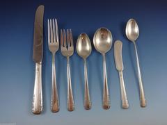 Courtship by International Sterling Silver Flatware Set for 8 Service 61 Pieces