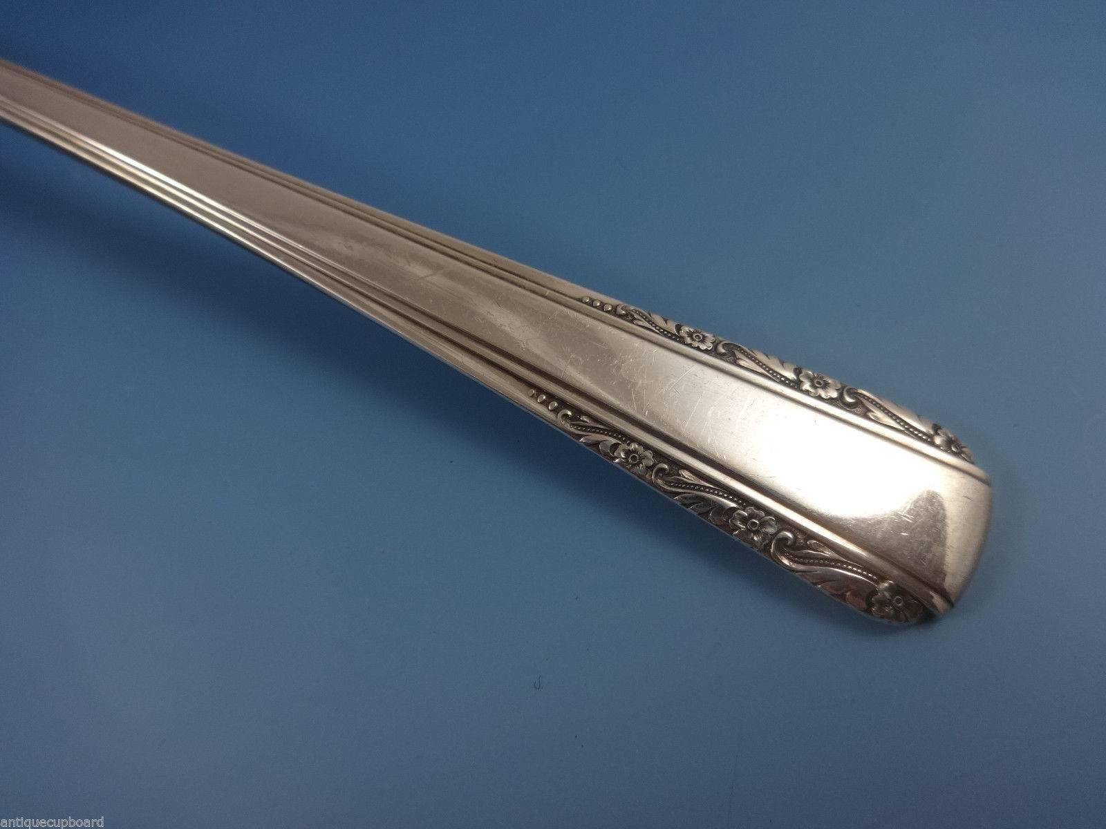 Metà XX secolo Courtship by International Sterling Set di posate in argento per 8 persone Servizio 61 pezzi in vendita