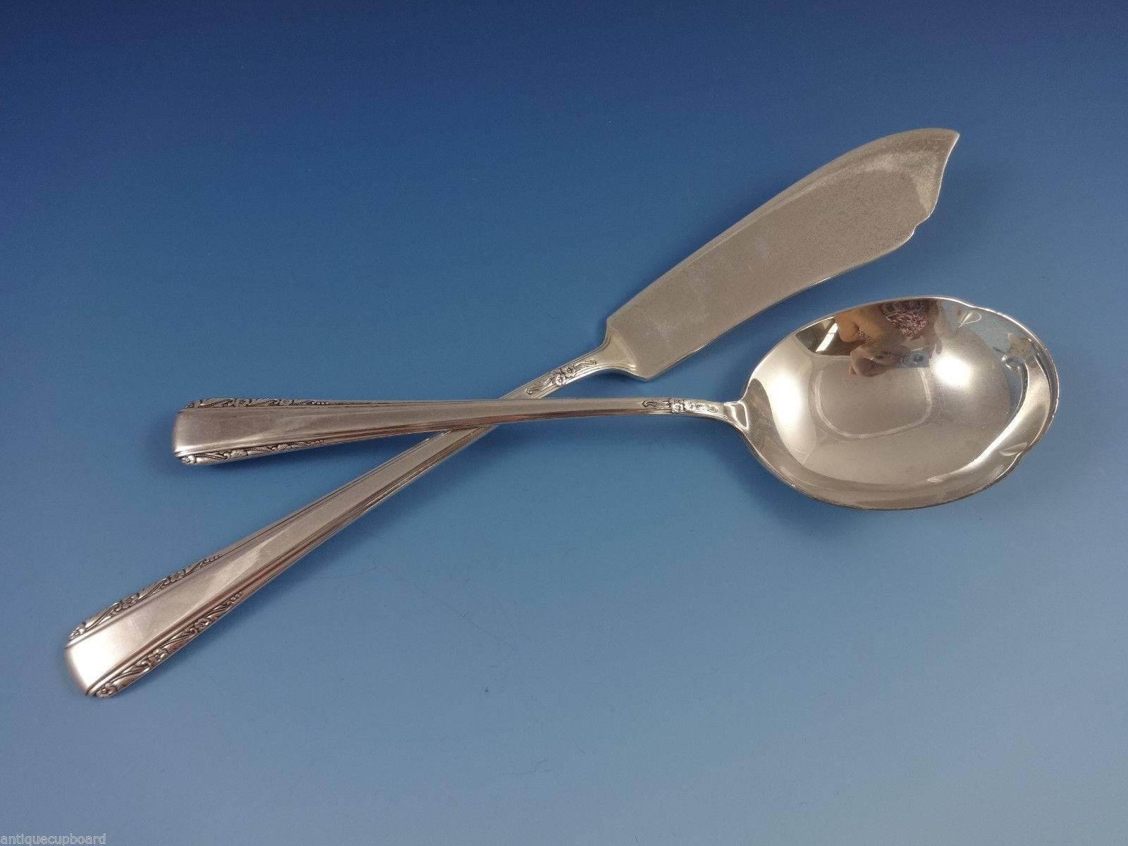 Courtship-International Sterling Cream Soup Spoon s 