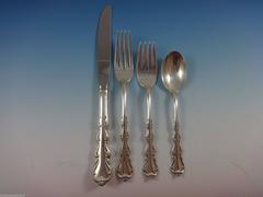 Angelique by International Sterling Silver Flatware Set for 12 Service 52 Pieces