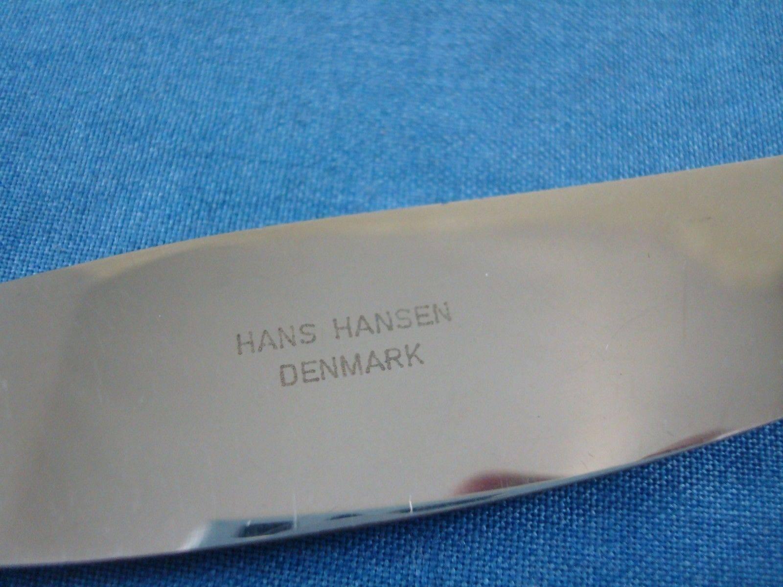 20th Century Baronet aka Arvesolv #7 by Hans Hansen Sterling Silver Flatware Set Service 95Pc For Sale