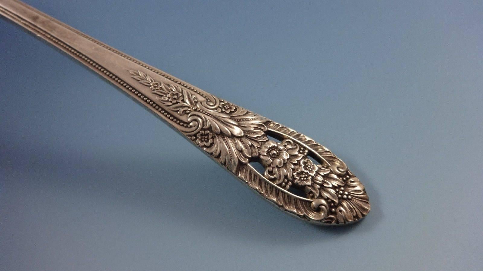 Juego de Cubiertos Crown Princess by International Sterling Silver 8 Servicios 48 Piezas mediados del siglo XX en venta