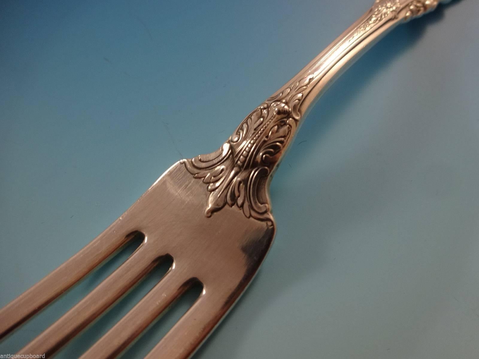 Sir Christopher by Wallace Sterling Silver Flatware Set for Six Service In Excellent Condition In Big Bend, WI