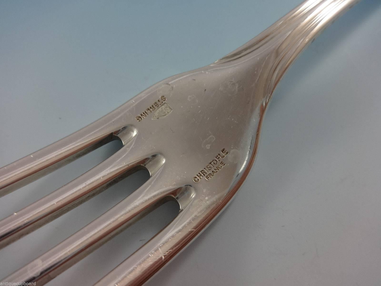 Albi by Christofle Sterling Silver Flatware Service Set for 12 Dinner 108 Pieces 1