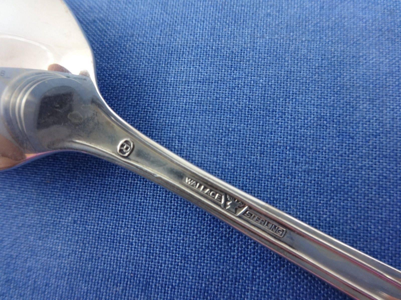American Rose Point by Wallace Sterling Silver Flatware Set Service 24 Pieces