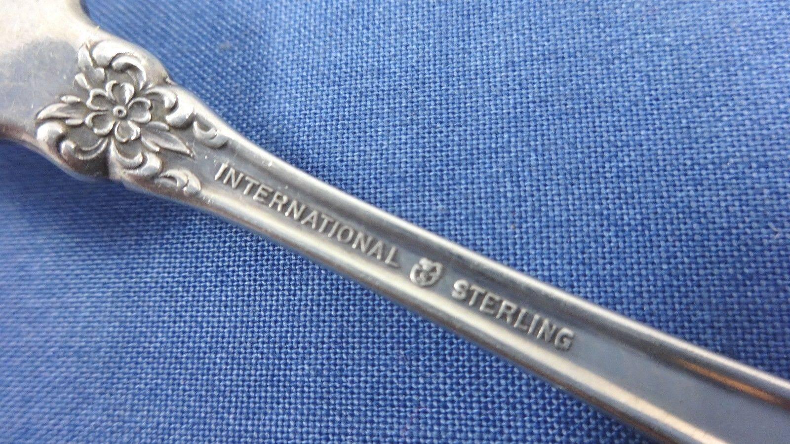 American Prelude by International Sterling Silver Flatware Set Service 24 Pieces