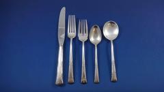 Greenbrier by Gorham Sterling Silver Flatware Set for 12 Service 68 Pieces