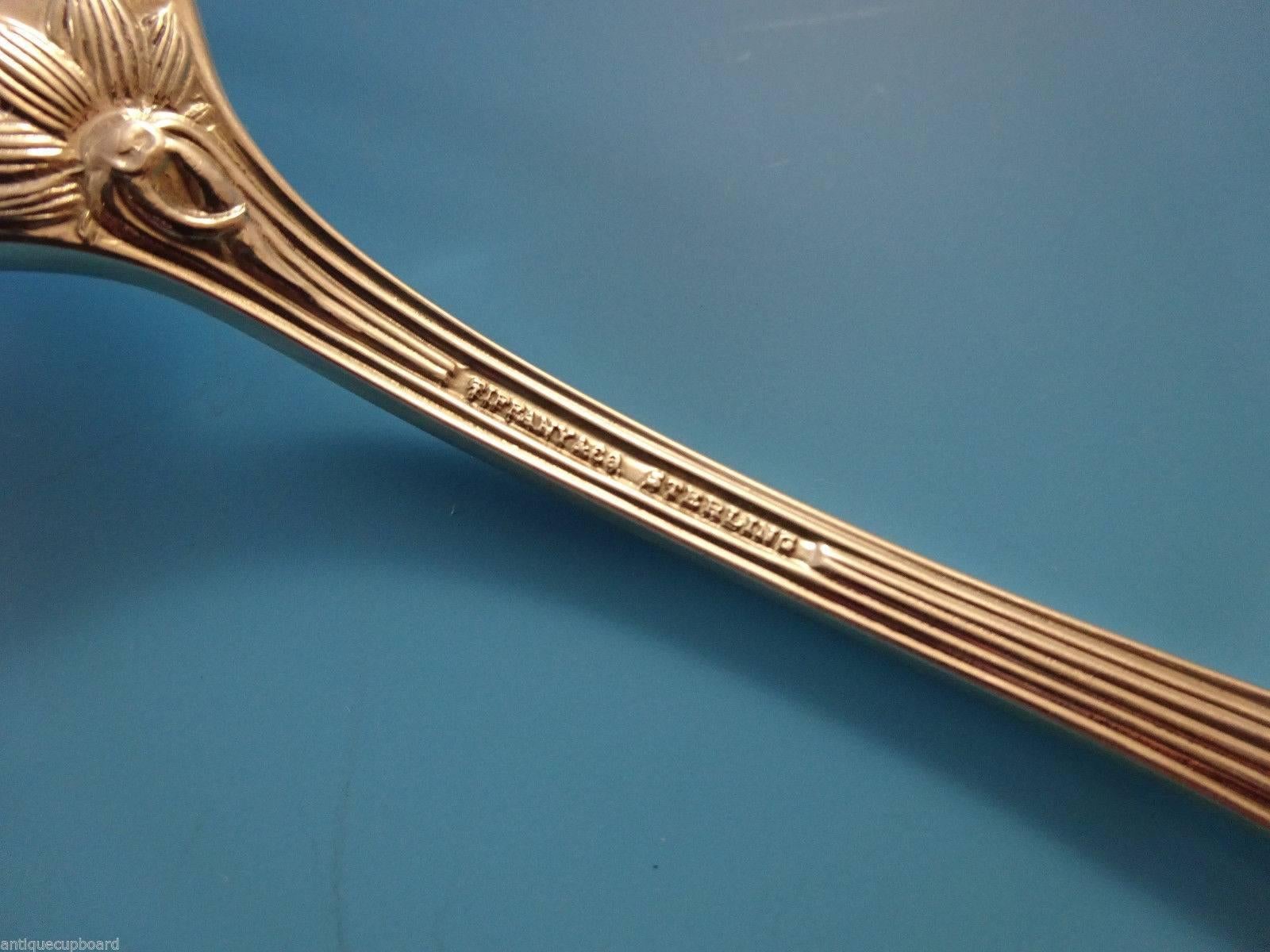 Late 19th Century Audubon by Tiffany & Co. Sterling Silver Flatware Set Service 43 Pieces