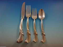 Waltz of Spring by Wallace Sterling Silver Flatware Service for 12 Set 54 Pieces