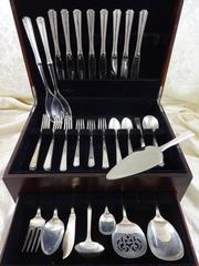 John & Priscilla by Westmorland Sterling Silver Flatware Service Set 50 Pieces