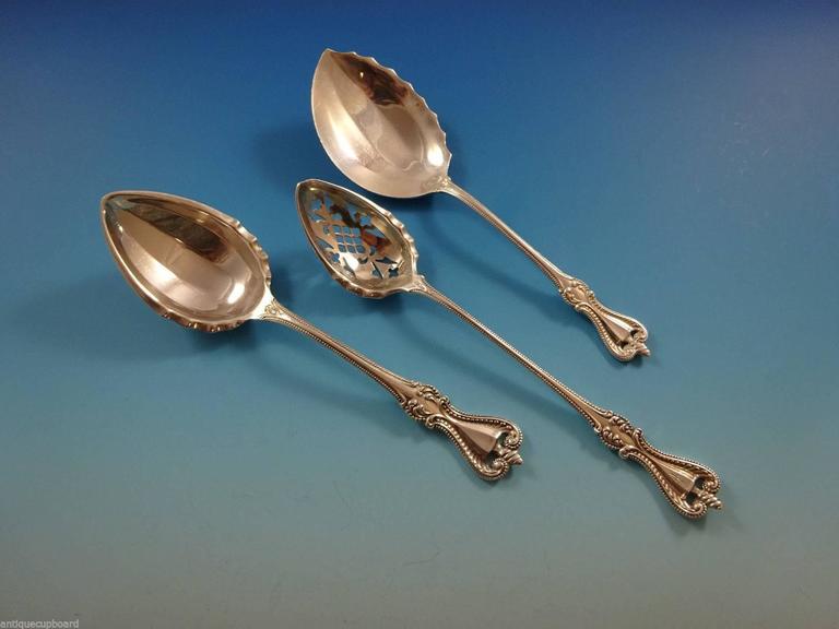 Sterling Silver Old Colonial by Towle Bouillon Soup Spoon 5 1/8" 