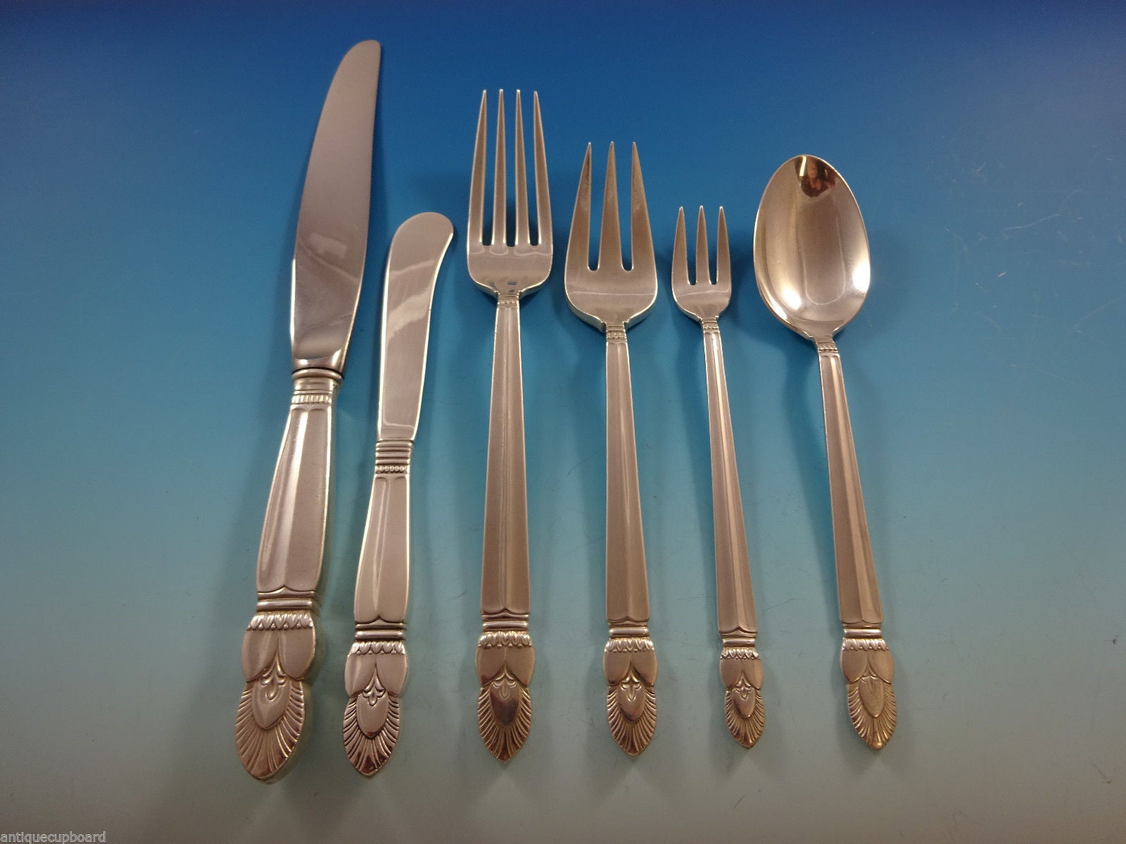 Princess Ingrid by Frank Whiting Sterling Silver Regular Fork 7 1//8/"