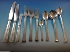 Continental by International Sterling Silver Flatware Service Set 158 Pcs Huge