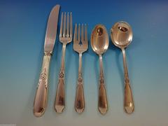 Fleetwood by Manchester Sterling Silver Flatware Service 12 Set of 60 Pieces