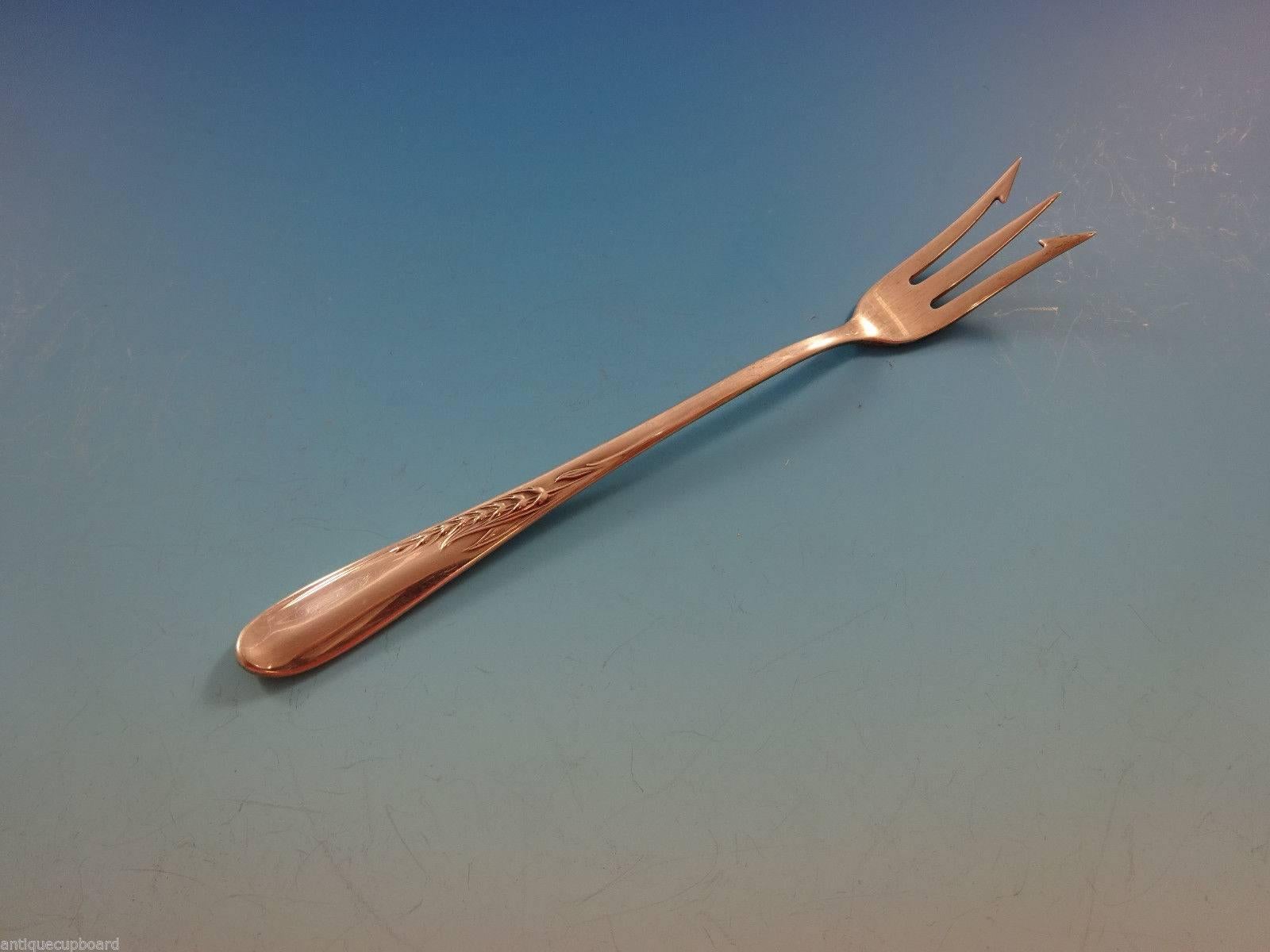 Silver Wheat di Reed & Barton Set di posate in argento Sterling 12 Servizio 80 Pezzi in vendita 2