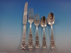 Richelieu by Tuttle Sterling Silver Flatware Set for Eight Service 46 Pieces