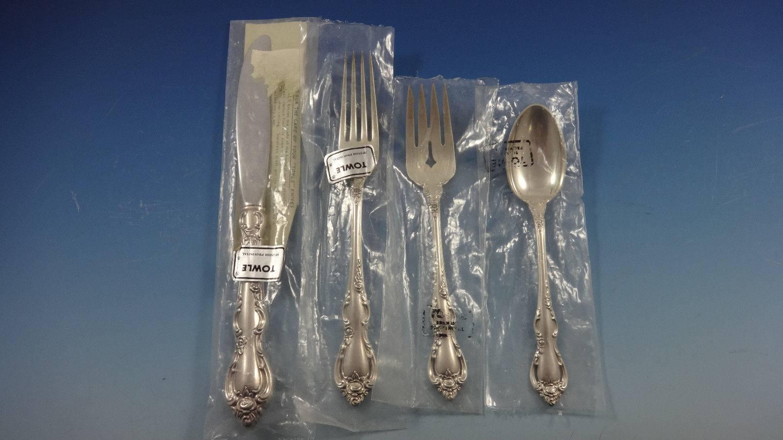 towle spanish provincial sterling flatware