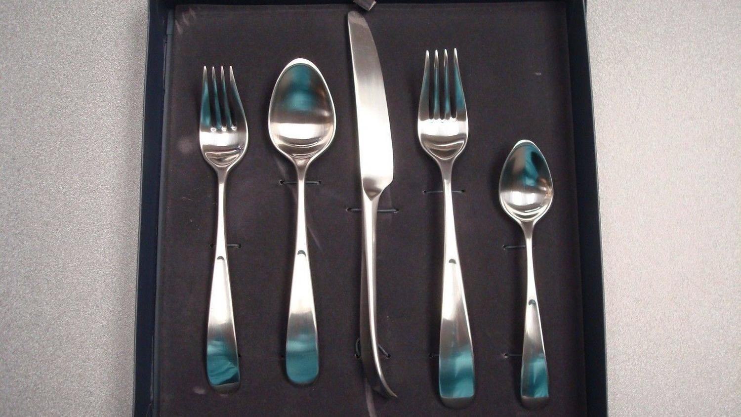 New Vivianna Jensen Stainless Steel Flatware Set for 12 Service
