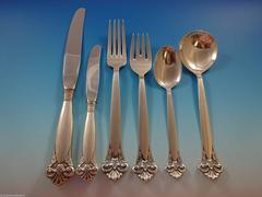 Cloister by Marthinsen Norway Sterling Silver Flatware Set Service 72 Pieces