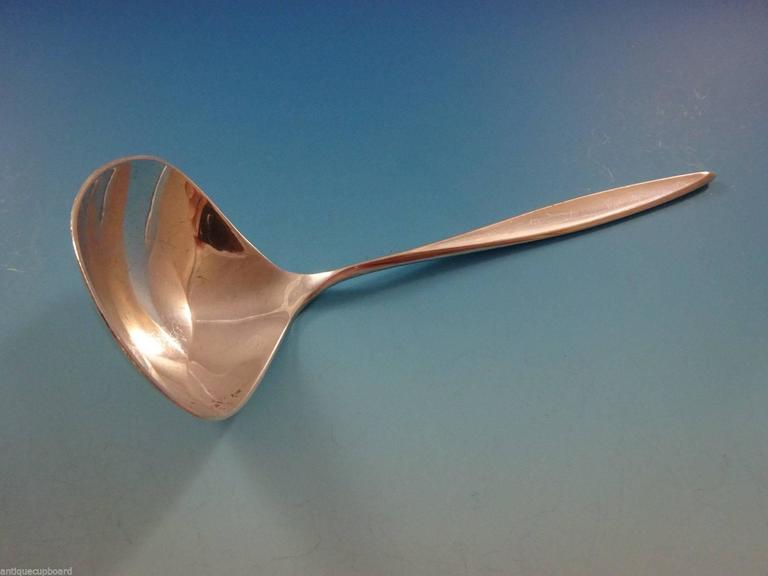 Crystal by International Sterling Silver Flatware Set 12 Service 54 Pcs