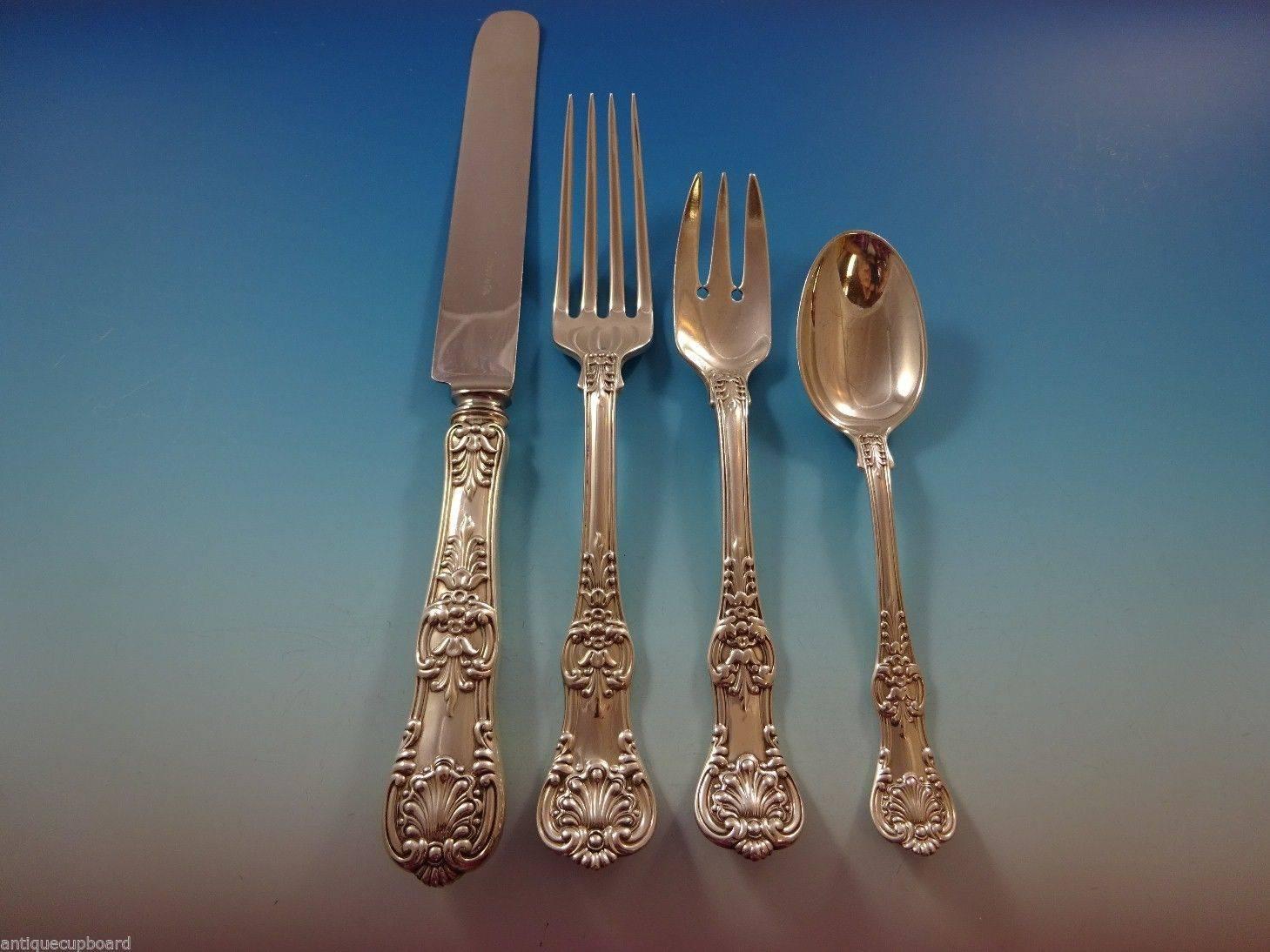 tiffany english king sterling flatware for sale