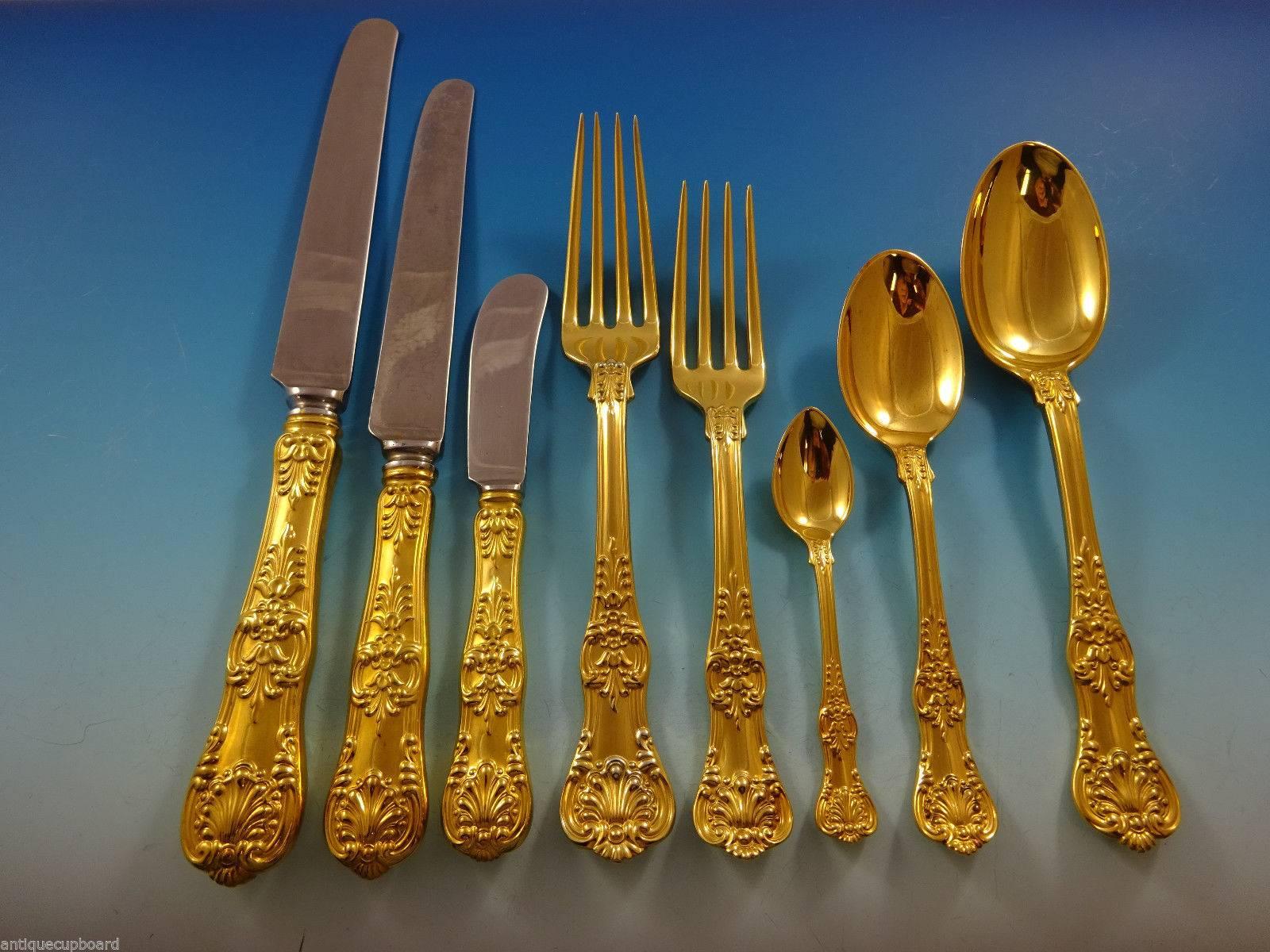 English King (circa 1885).

Patterns similar to our English King were first used in France and England late in the 18th century and have remained among the most popular styles for flatware today, in both Europe and America. Tiffany & Co. first
