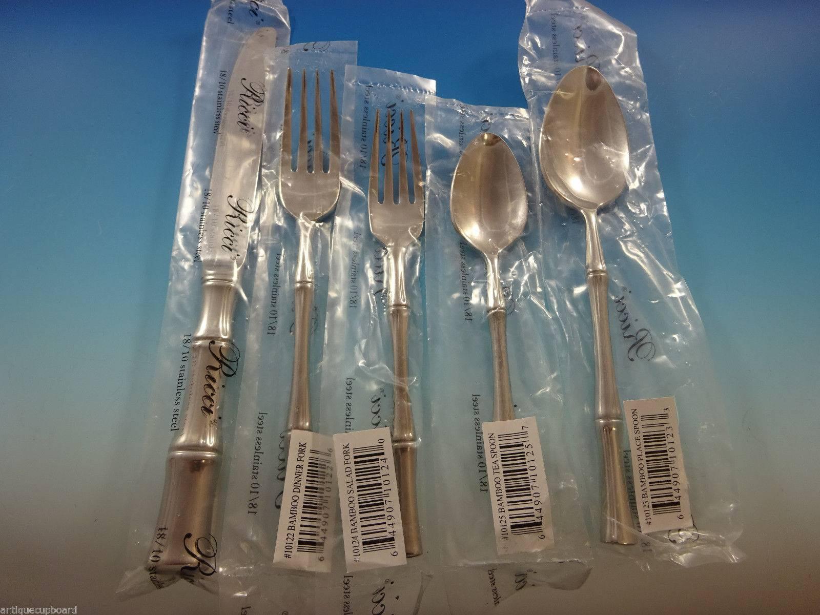 bamboo stainless flatware