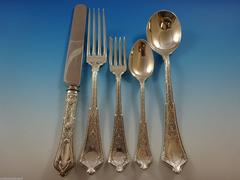 Persian by Tiffany & Co Sterling Silver Flatware Set for 12 Service 60 Pieces