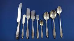 Prelude by International Sterling Silver Flatware Set for 8 Service 80 Pieces