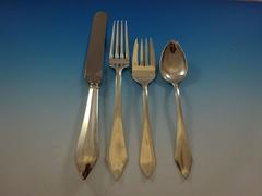 Chatham by Durgin Sterling Silver Flatware Service for 12 Set of 72 Pieces