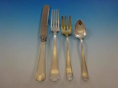 Etruscan by Gorham Sterling Silver Flatware Service for 12 Set 130 Pieces Dinner