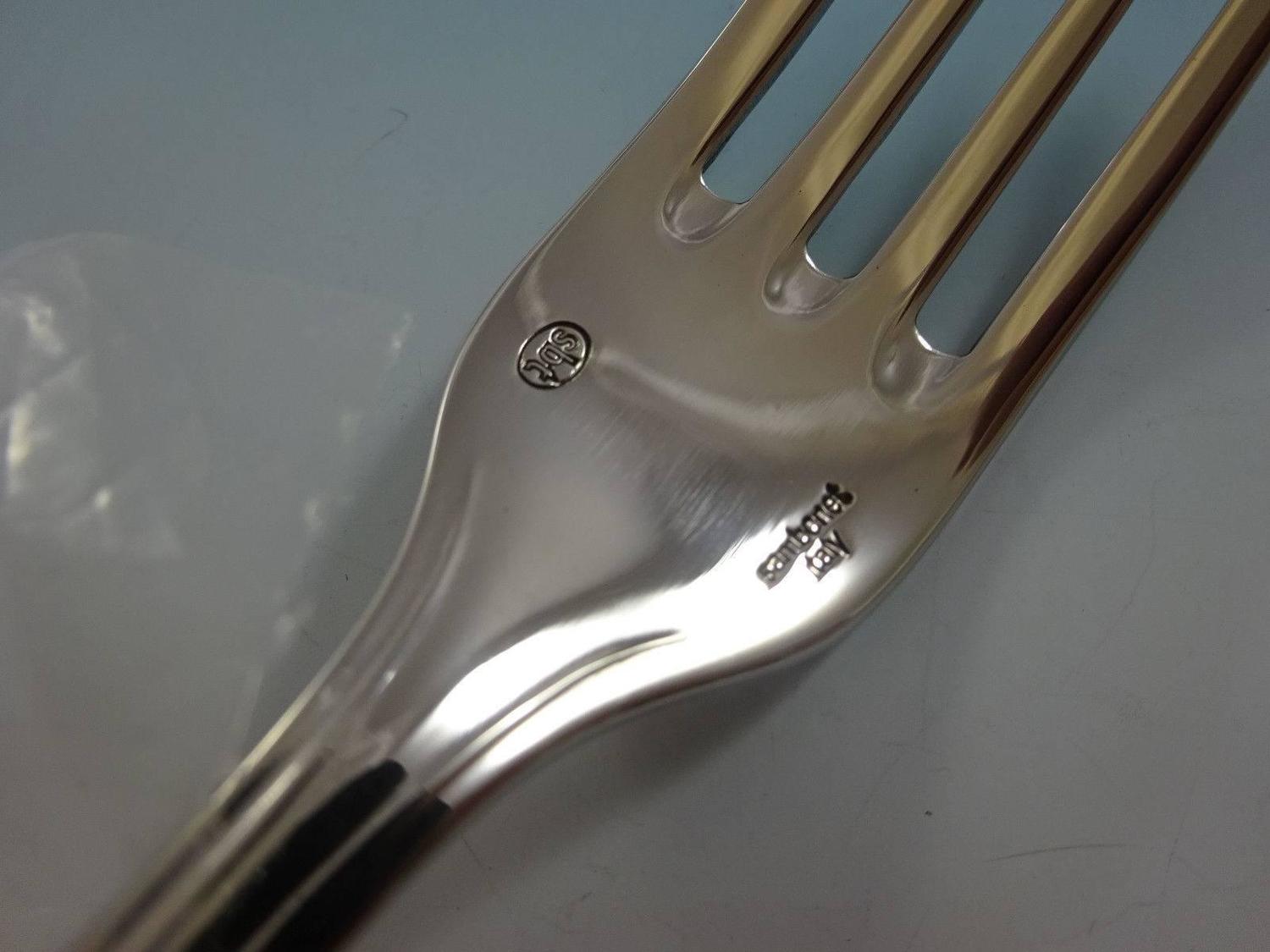 Contour by Italy Stainless Steel Large Flatware Set Service